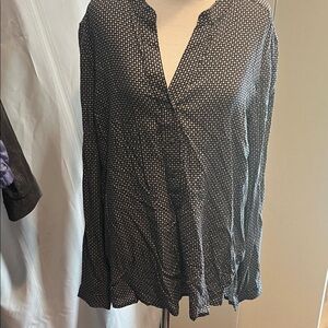 Dalia Black and White Blouse